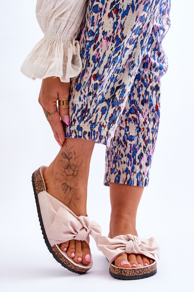 Lace sole flip-flops Beige Wendy