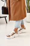 Women's Sneakers On A Chunky Sole White Daydreamer