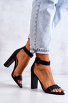Heel Sandals Black Georgina