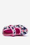 Children's ballerinas in flowers navy blue-pink Noah