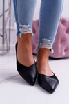 Women's Ballerinas Black Tergo