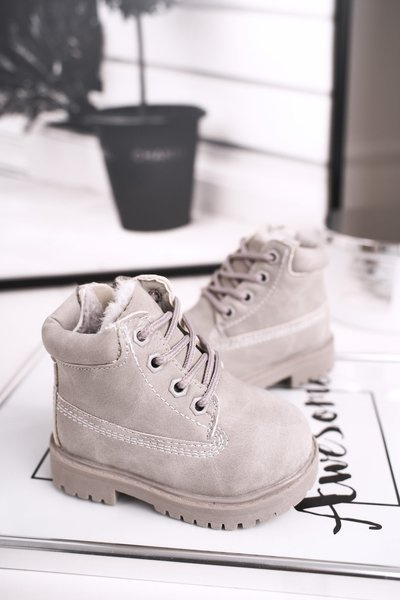 Powder Warm Children's Boots Grey Dexter