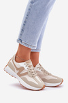 Women's Sports Sneakers Beige Britma