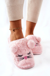 Soft Slippers Mouse with Ears Pink Luise