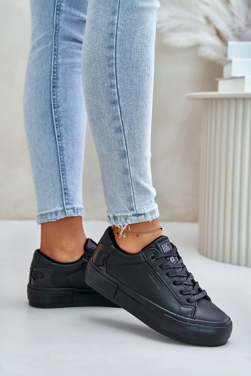 Warm Women's Platform Sneakers Big Star OO274A555 Black
