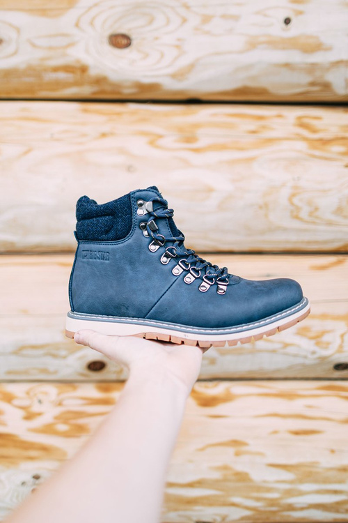 Men's Booties Trappers Big Star Navy Blue EE174403