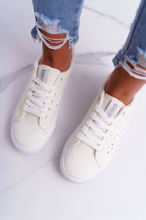 Damskie Trampki Big Star Żółte DD274048