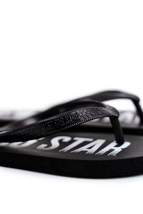 Men's Slides Flip flops Big Star Black FF274A470