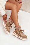 Women's Ankle Boots Platform Camel Liorae
