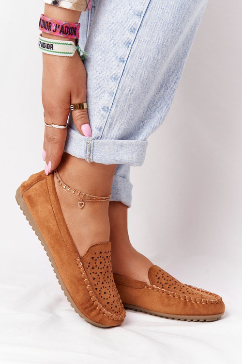 Women's Suede Loafers Camel Molly