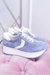 Sporty Women's Blue Shoes SportFreak