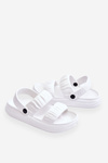 Foam Slide Sandals White Lirell