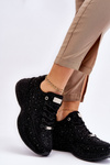 Women's Platform Sneakers GOE JJ2N4058 Black