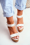 Women’s Sandals On Wedge Lu Boo White Gail