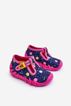Buty Papcie Befado Dziewzęce 110P471 Różowo-Granatowe