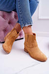 Women's Boots On Anchor Camel Evana