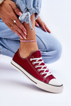 Classic Low Women's Sneakers Burgunde Vegas