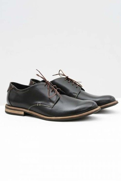Elegant Men's Black Feliciano Half Shoes