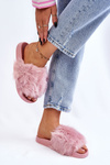 Slippers With Fur Rubber Light purple Allyson