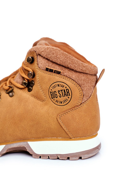 Trekkingowe Męskie Buty Big Star Outdoor Camel GG174402