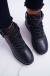 Women's Cross Jeans High Sneakers Black EE2R4147C
