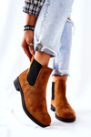 Suede Lace-up Boots Camel Astate