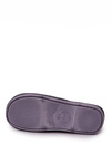 Padded Checked slippers Grey Blase