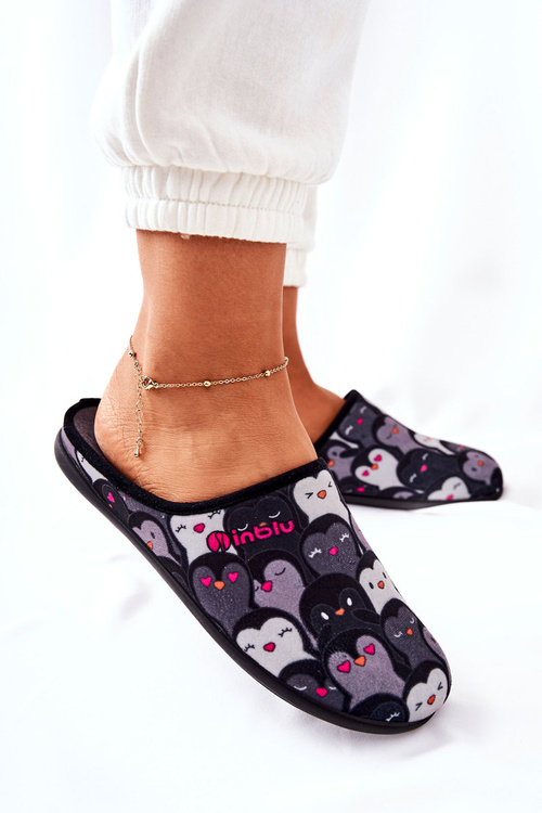 Flip-flops Befado Penguins 155D202 Black