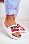 Women's Slides Big Star White GG274047