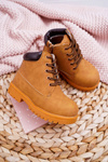 Kids Trappers Boots With Zipper Camel Dexter
