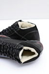 Men's Black Warmed Trafer Shoes