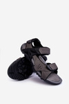Men's Sports Sandals 4F 4FSS23FSANM018-22S Dark Gray
