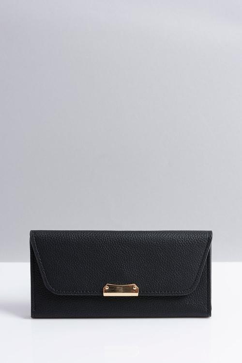 Stylish Large Black Women's Wallet