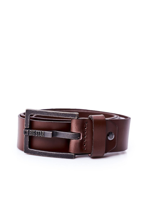 Leather Men's Belt Big Star HH674105 Brown