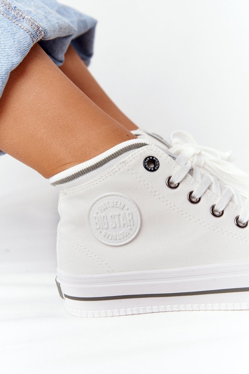 Women's High Sneakers Big Star HH274149 White
