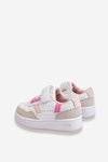 Classic Children's Sports Shoes White and Pink Marlin