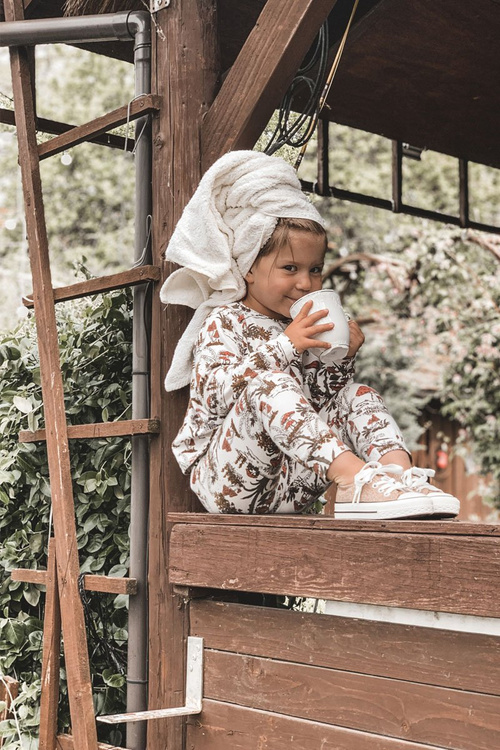 Children's Glitter Sneakers Rose Gold Bling-Bling