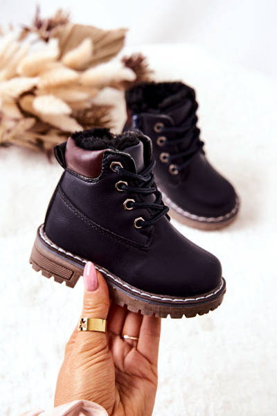 Kids' Warm-up Trapper Booties Navy Royals