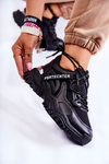 Women's Sneakers Sport Shoes Black Sheron