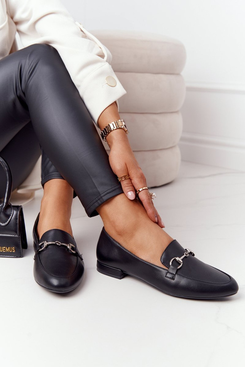 Women's Loafers Sergio Leone MK733 Black