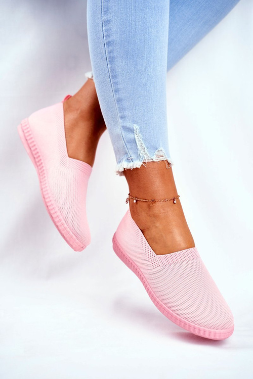 Women's Sneakers Slip-on Pink Grigio