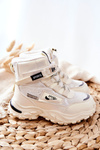 Insulated Snow Boots Light Beige Erila
