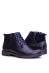 Nikopol Men's Leather Boots Black Ford Boots