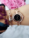 Women's Giorgio & Dario Watch With Zircons Get Pink Gold