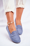 Women’s Loafers Material Blue Panay