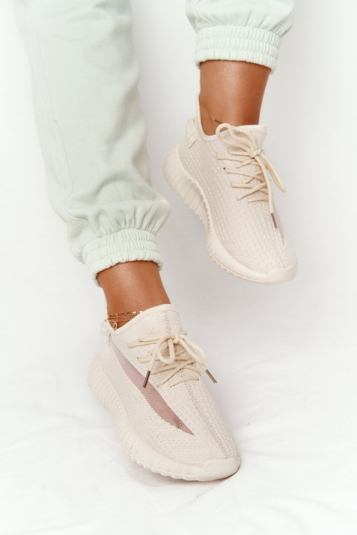 Women's Sport Shoes Sneakers Beige Amazing