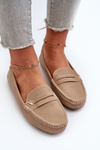 Classic Beige Women's Moccasins Iramarie