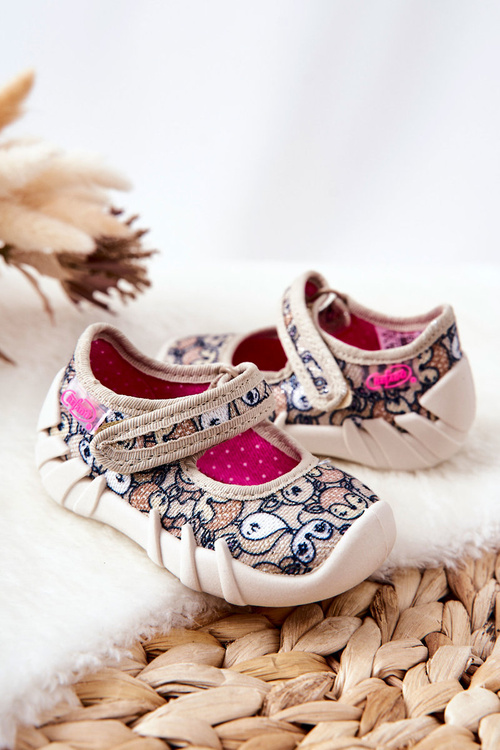 Flip-flops Ballerinas Befado Deer 109P240 Beige