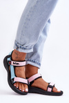 Women's Sports Sandals Lee Cooper LCW-23-34-1688L Pink-Blue