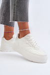 Women's Platform Sneakers White Axivana